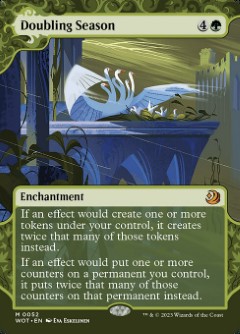 Doubling Season Wilds of Eldraine- Enchanting Tales Enchanting Art